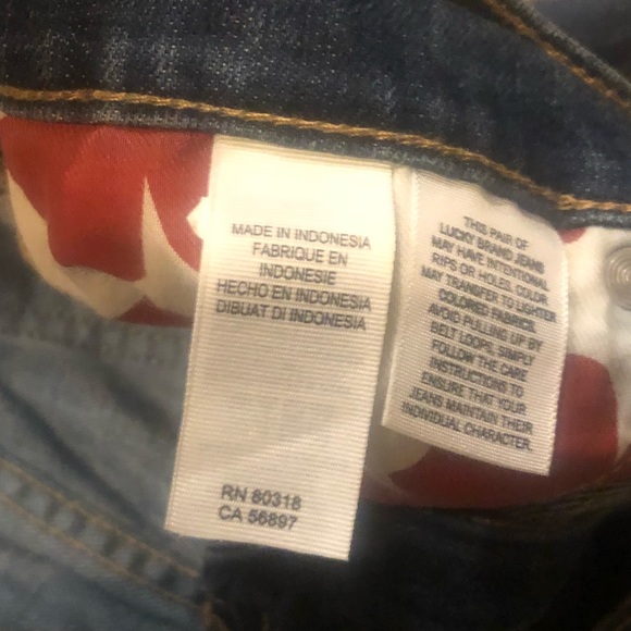 Lucky Brand Jean Skirt Sz 8 - Picture 4 of 4